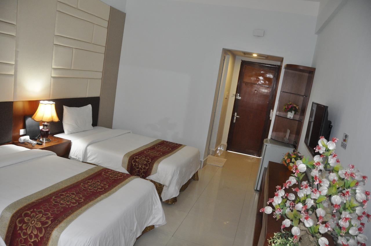 Hotel Cong Doan Mong Cai Provinz Quang Ninh Exterior foto